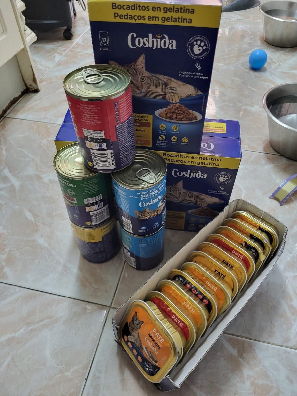 Een hartelijke dank u wel van onze katten 💕🐾