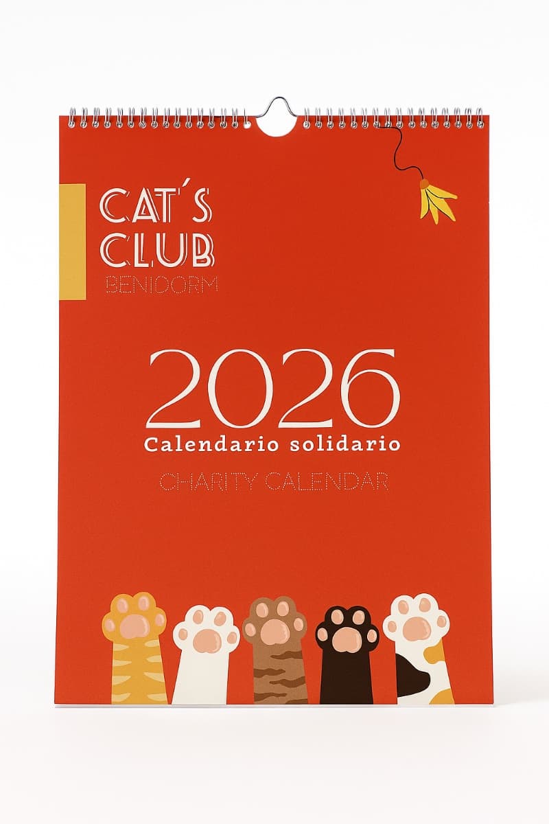 Cats Club Benidorm Calendario Solidario 2026